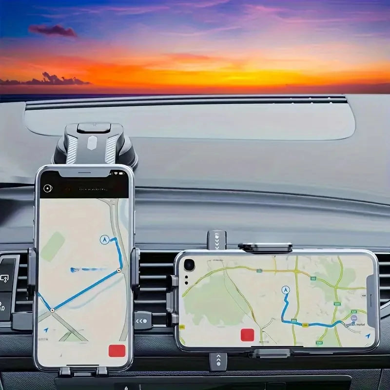DRIVENOVA-Antypoślizgowy Uchwyt na Telefon do Auta 360° - Mega Mocny